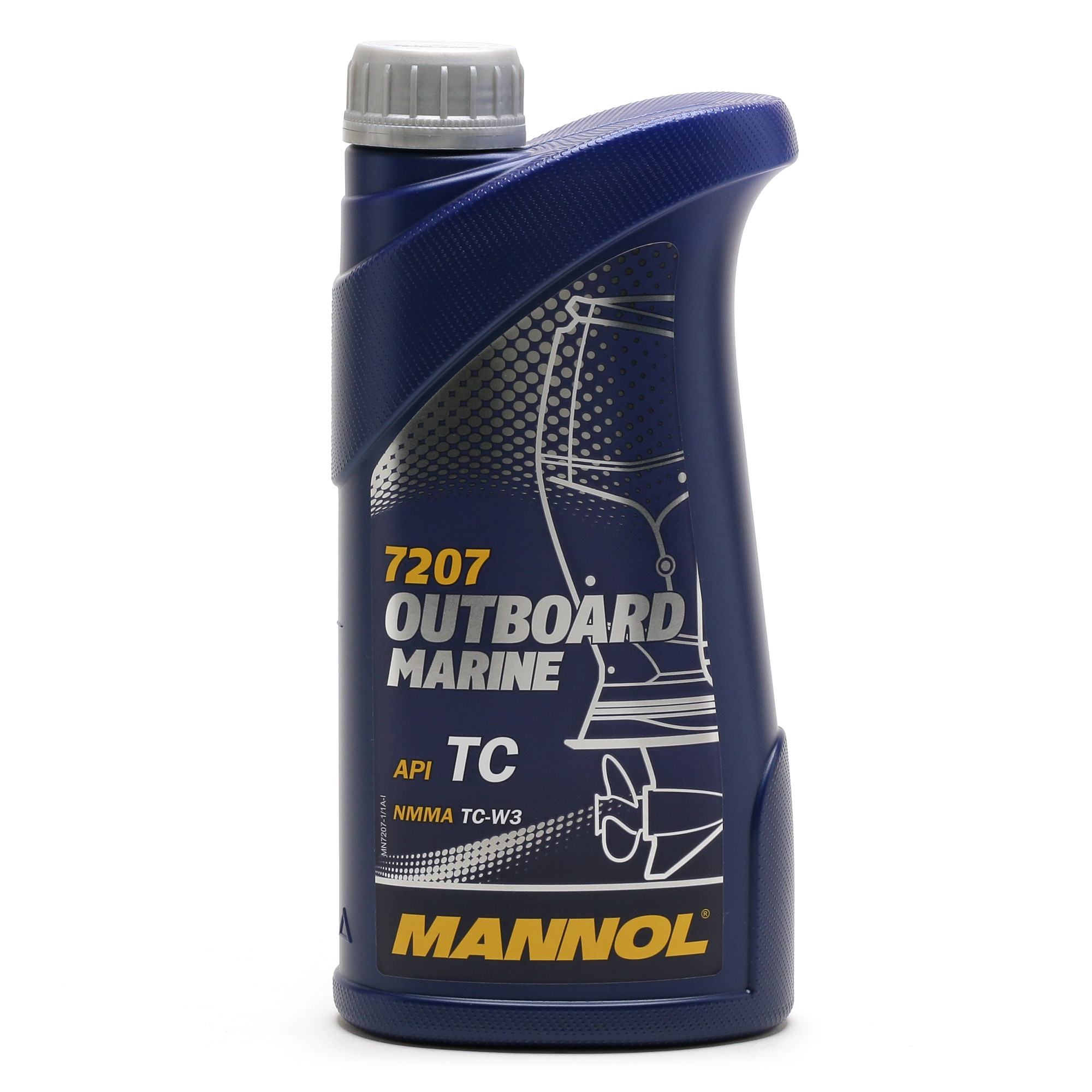 Mannol 7207 2-Takt Outboard Marine Motoröl 1l Flasche